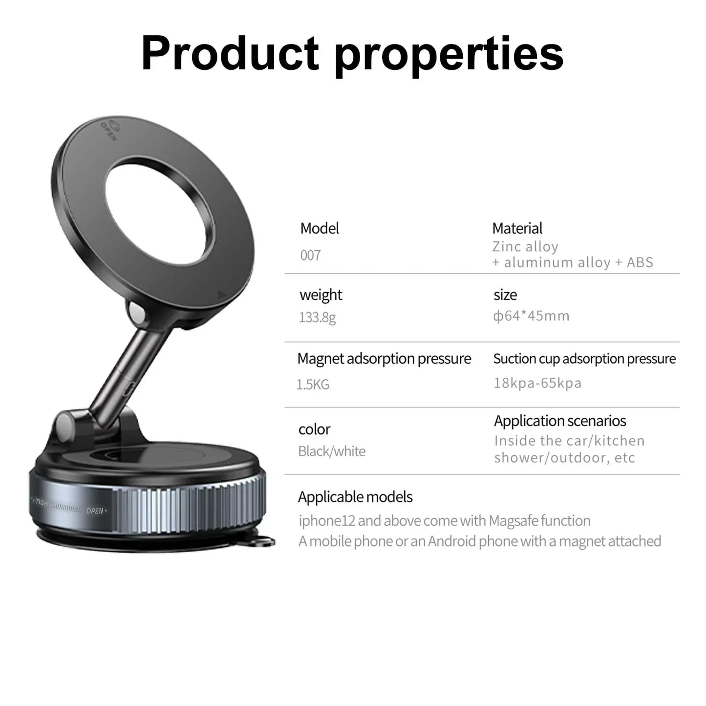 Xtekin Magnetic Car Phone Holder